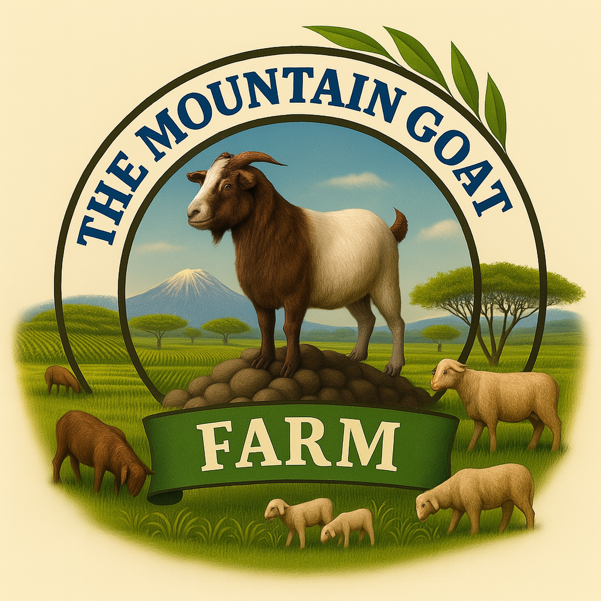 The Mountain Goat Farm Logo